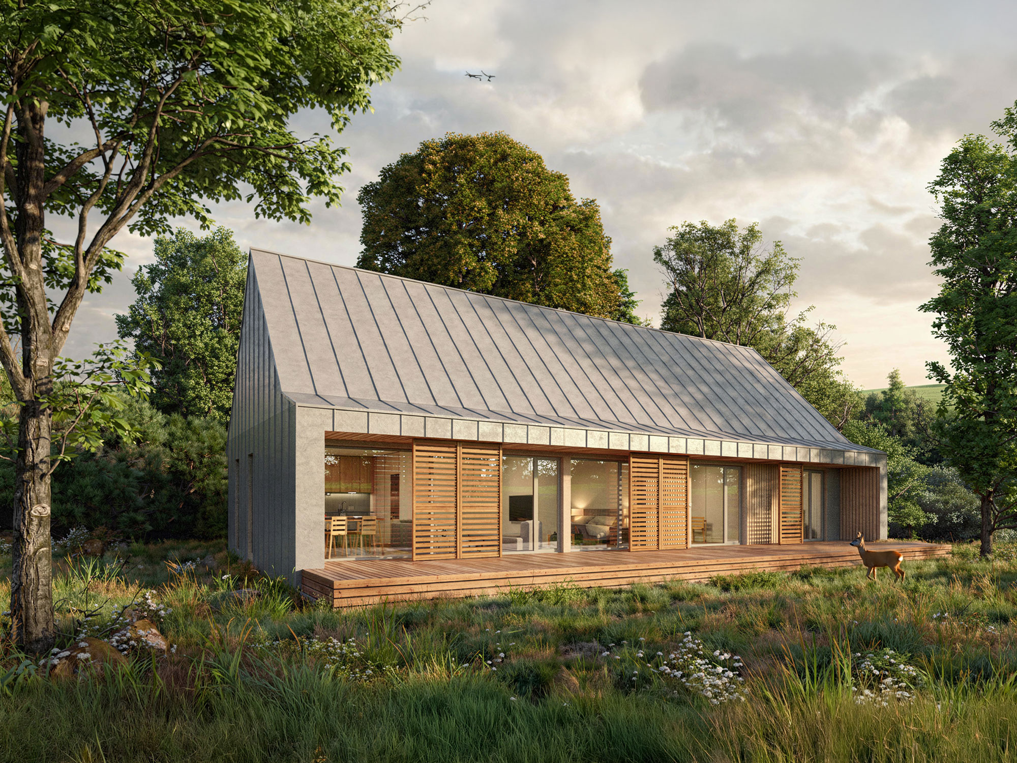 EAZY – Pohodlný bungalov otevřený do zahrady