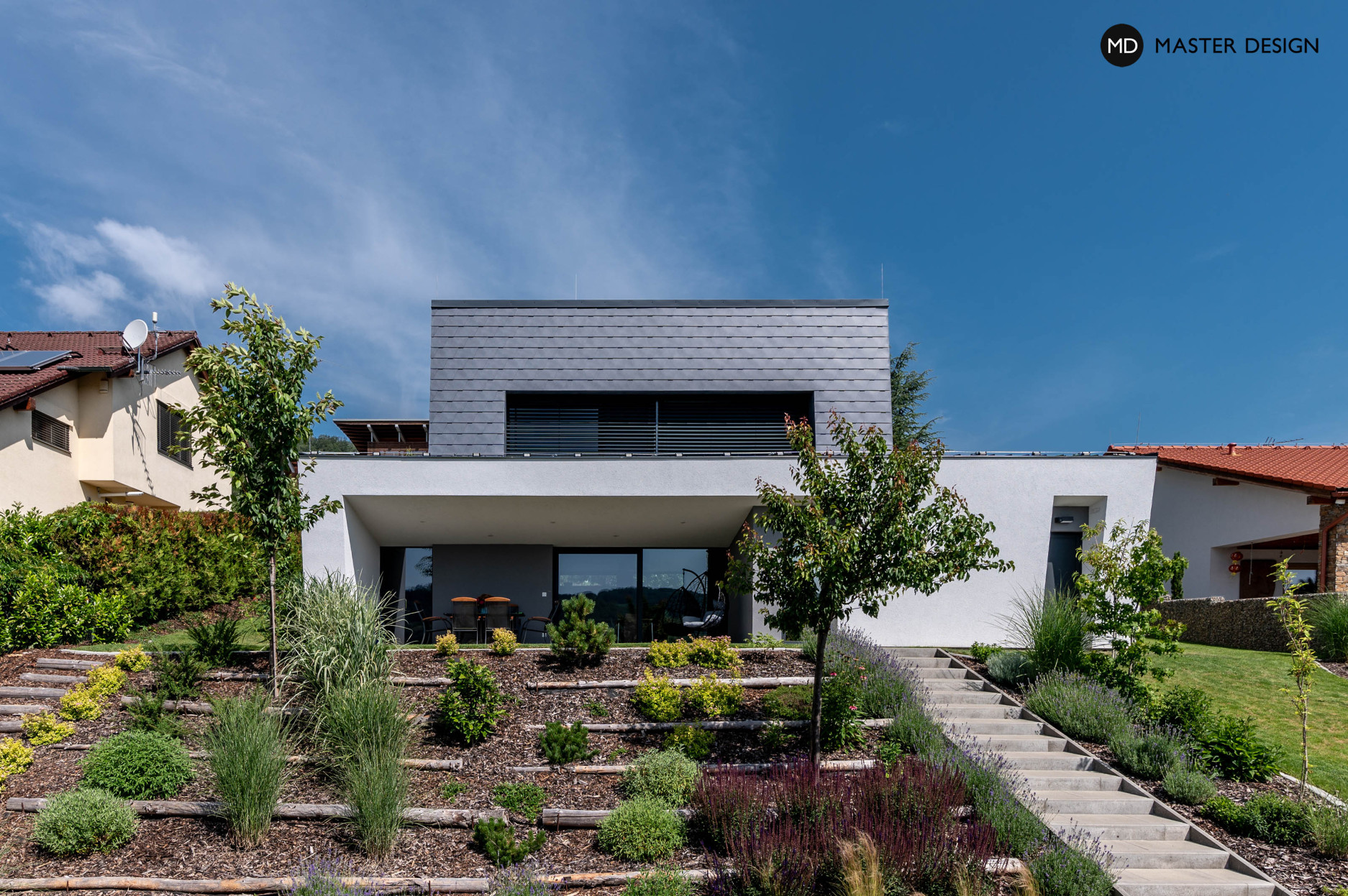 Rodinný dům Loděnice – Rodinné domy, Master Design s.r.o.