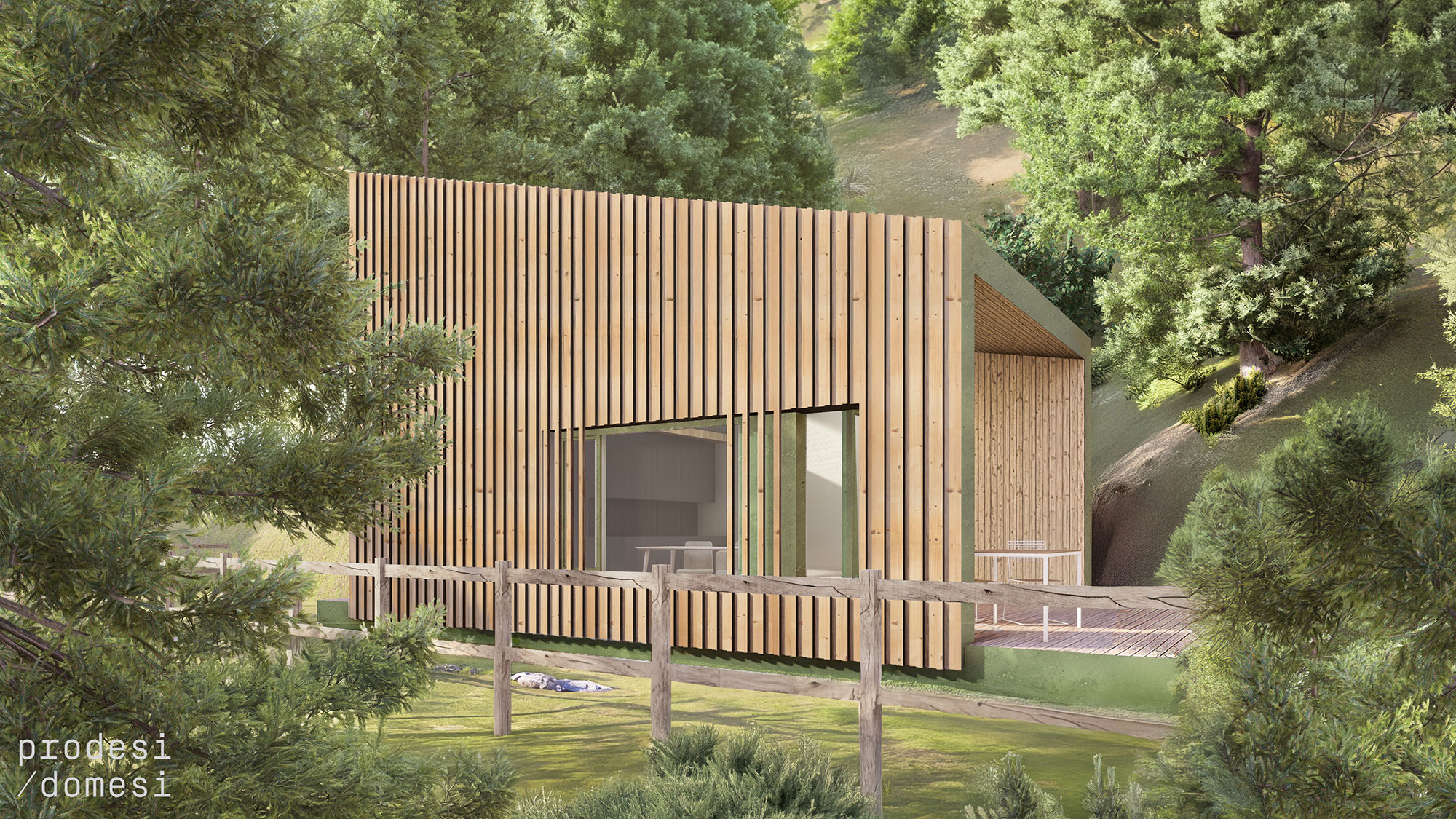 Chata Rozmazlovna – Rekreační stavby, Prodesi/Domesi